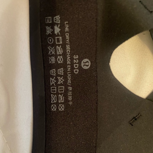 Lululemon Enlite Zip Front Sports Bra - Picture 2 of 3